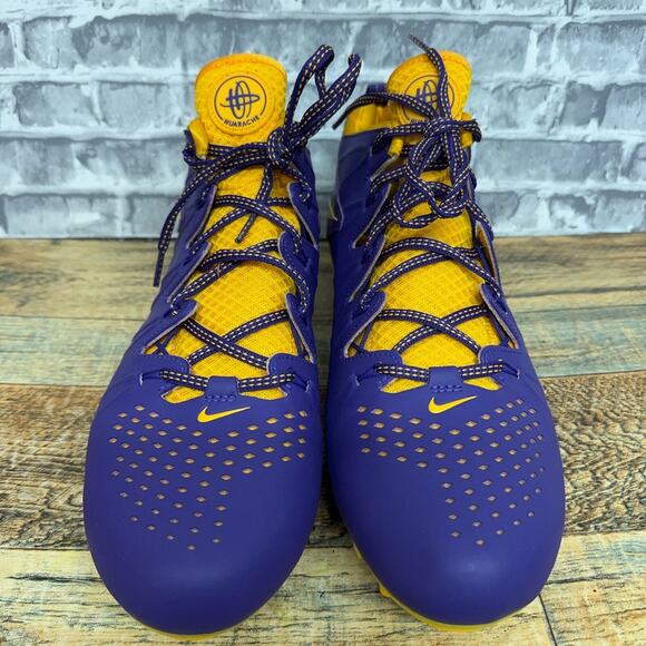 Nike Huarache 4 Lax Iroquois Nationals Lacrosse Cleats 695498-570 Mens Size 12 main image 7